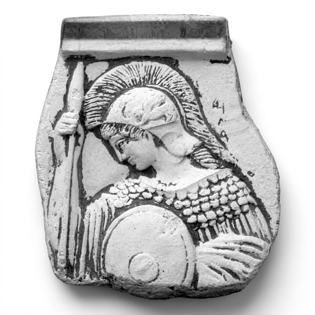 Wandrelief Römischer Soldat Wand Relief Bild Bilder Gemälde Stein Deko Neu 1014 Sofort