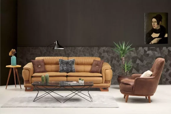 Garnitur Sofagarnitur Sofa Luxus Komplette Couchgarnitur 3+1 Sitzer Sessel