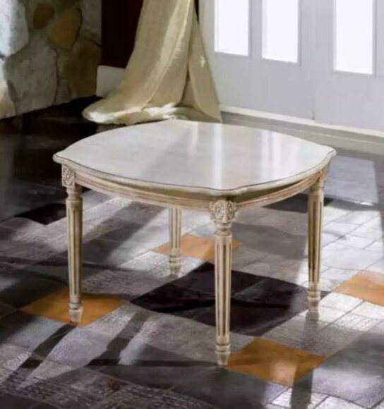 Klassischer Couchtisch Holz Möbel Wohnzimmer Designer Tisch Neu