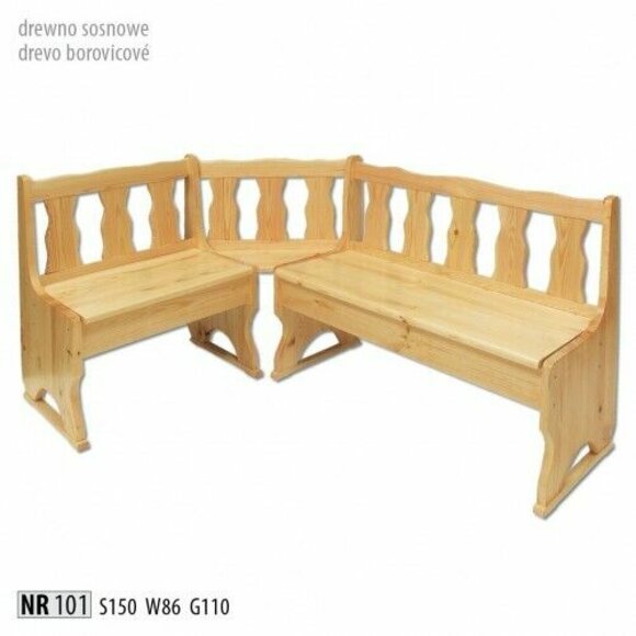 Eckbankgruppe Esszimmergruppe Eckbank Sitzgruppe Truhe Hocker Massive Kiefer Neu