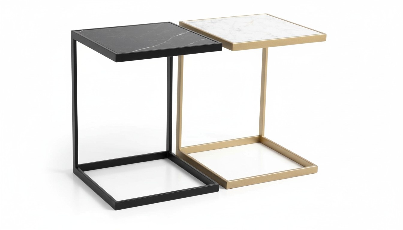 2er-Set Beistelltische – modern, platzsparend und vielseitig einsetzbar