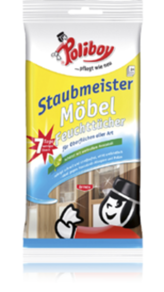 Staubmeister Möbel Feuchttücher 20Stk.