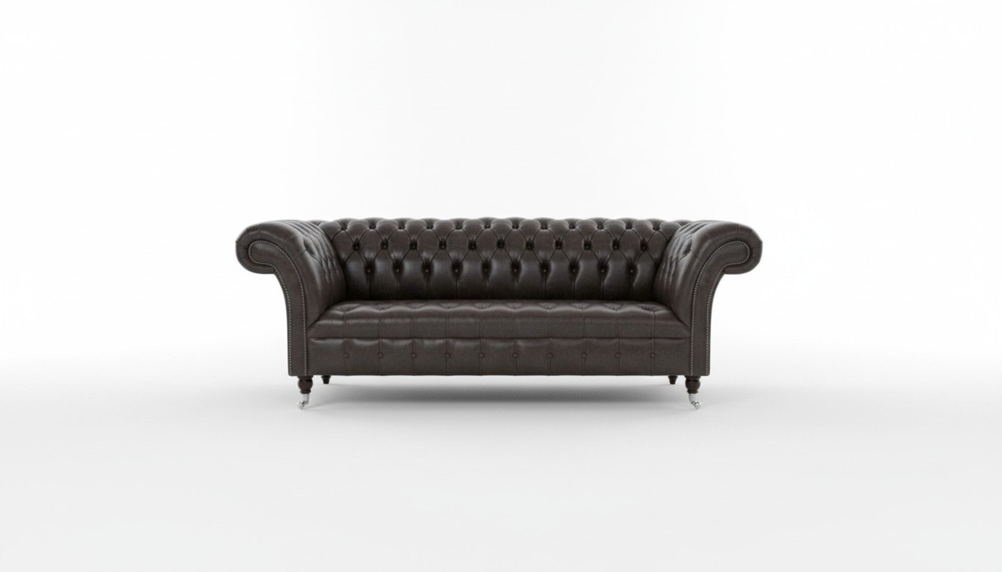 3 Sitzer Chesterfield Polster Sofas Design Luxus Couch Sofa Leder