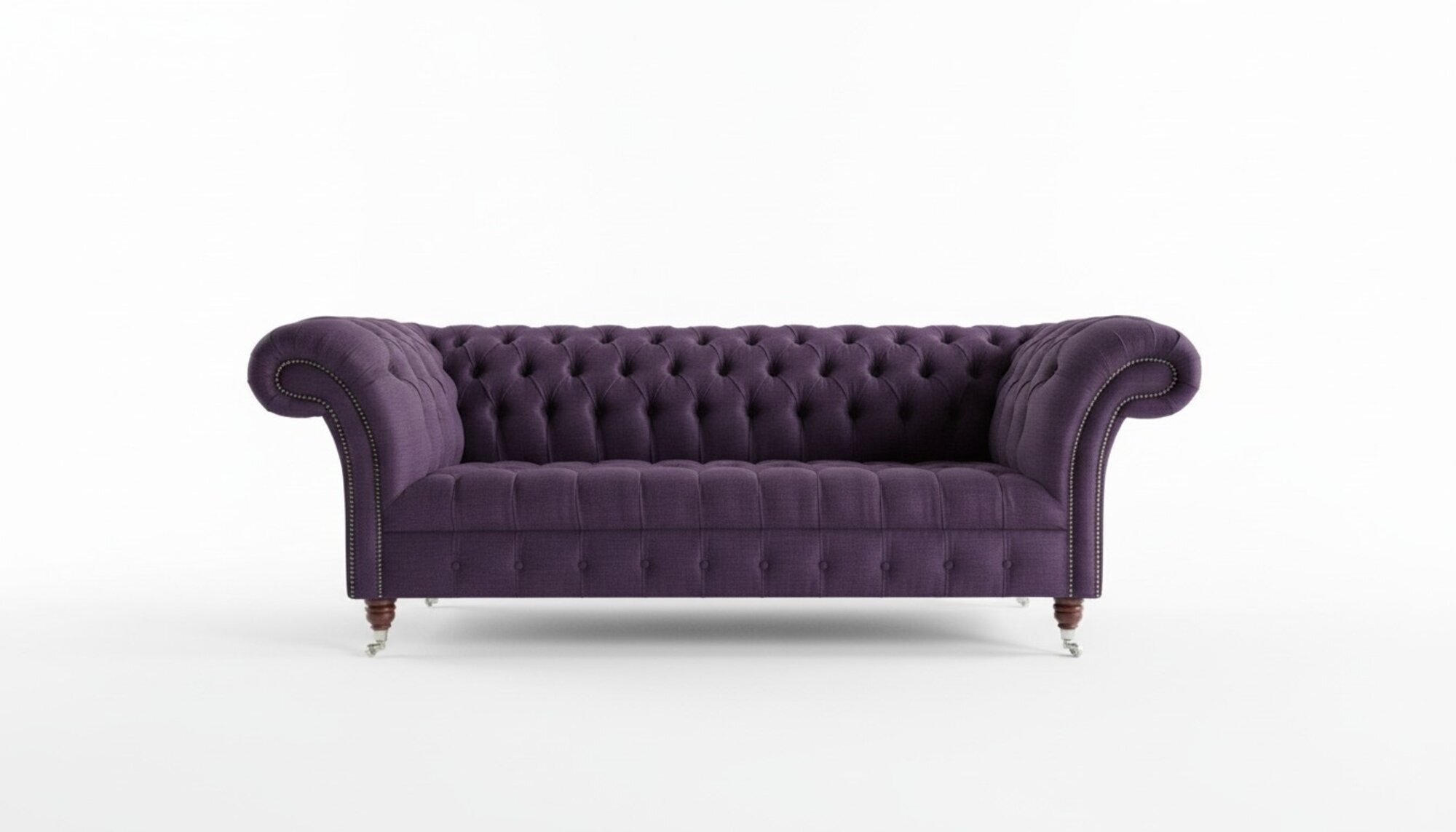 3 Sitzer Chesterfield Polster Sofas Design Luxus Couch Dekor Sofa Leder