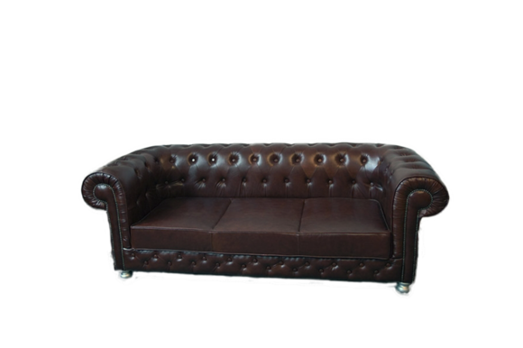 Chesterfield Sofa Couch Polster Designer 3 Sitzer Garnitur Sofas Arbeitszimmer