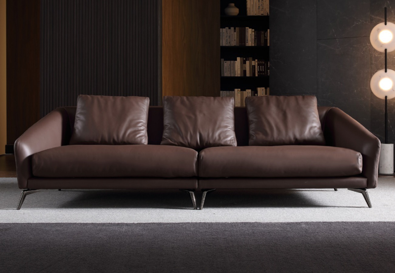 Moderne 4er Sitz Sofas Möbel Vier Sitzer Wohn Zimmer Couch Design Sofa