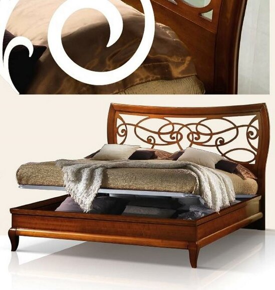 Bett Luxus Schlafzimmer Doppelbett Polster Betten Doppel Bettrahmen