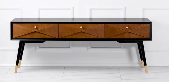 Konsolentisch Tisch Konsole Kommode Sideboard Modern Braun Design