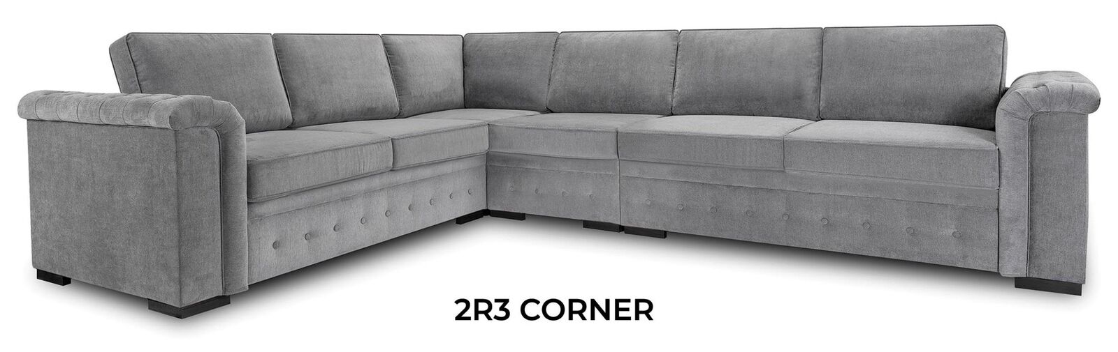 Ecksofa Eckcouch Polster Samt Couch Wohnzimmer Einrichtung Sofa Stoff