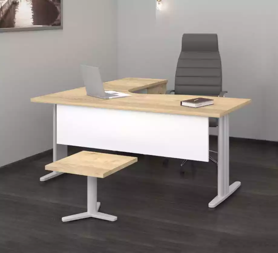 Eckschreibtisch Tisch Büro Einrichtung Möbel Schreibtische 180x160