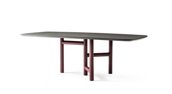 Ausziehbarer Küchentisch Esszimmertisch Design Luxus Holz Grau Tisch