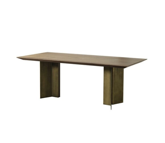 Esszimmertisch Esstisch Tisch Essecke Esszimmer 208 cm Holz Braun1