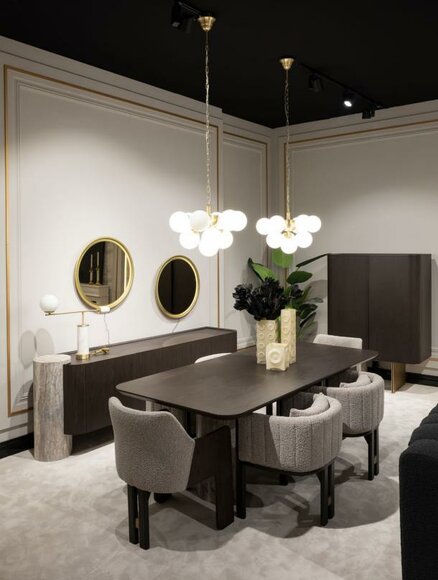 Essecke Esszimmermöbel Essgruppe Braun 11tlg Esszimmer Esstisch Holz