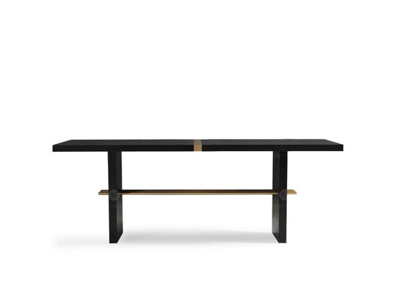 Esstisch Esszimmertisch Tisch Esszimmer Holz Schwarz Esszimmermöbel
