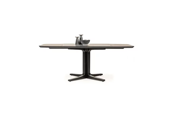 Moderner Esszimmertisch Designer Esszimmer Möbel Brauner Holztisch