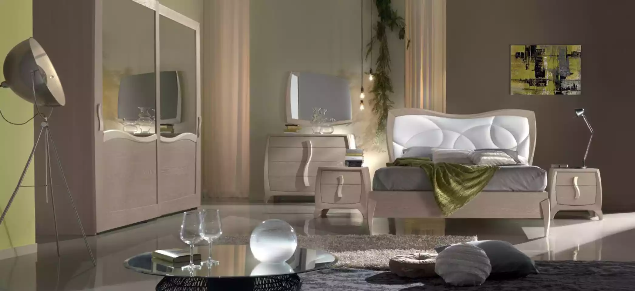 Luxus Kleiderschrank Italienische Möbel Schlafzimmer Schrank Echtholz
