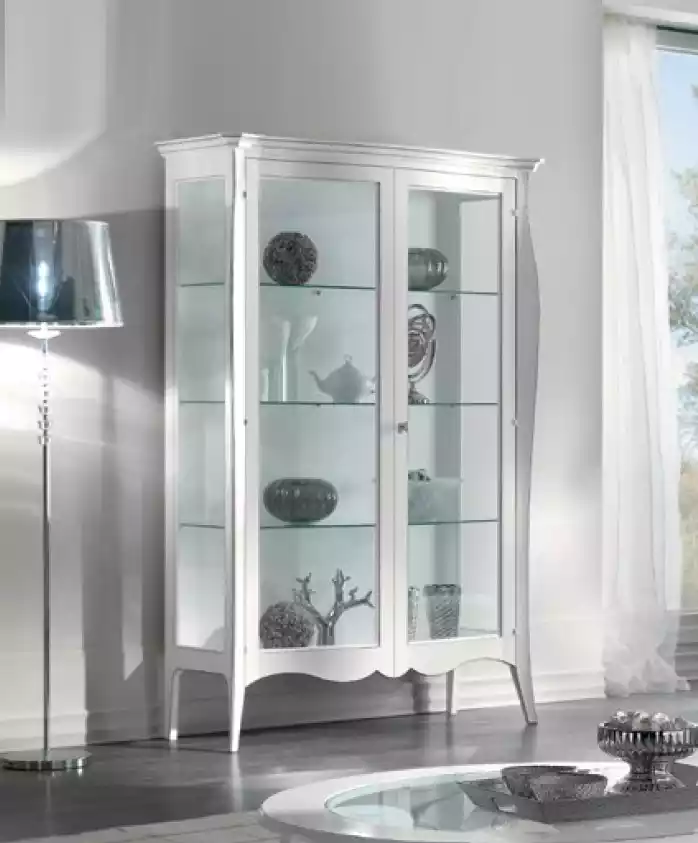 Vitrine Klassische Vitrinen Wohnzimmer Wohnzimmer Schränke Anrichte Neu