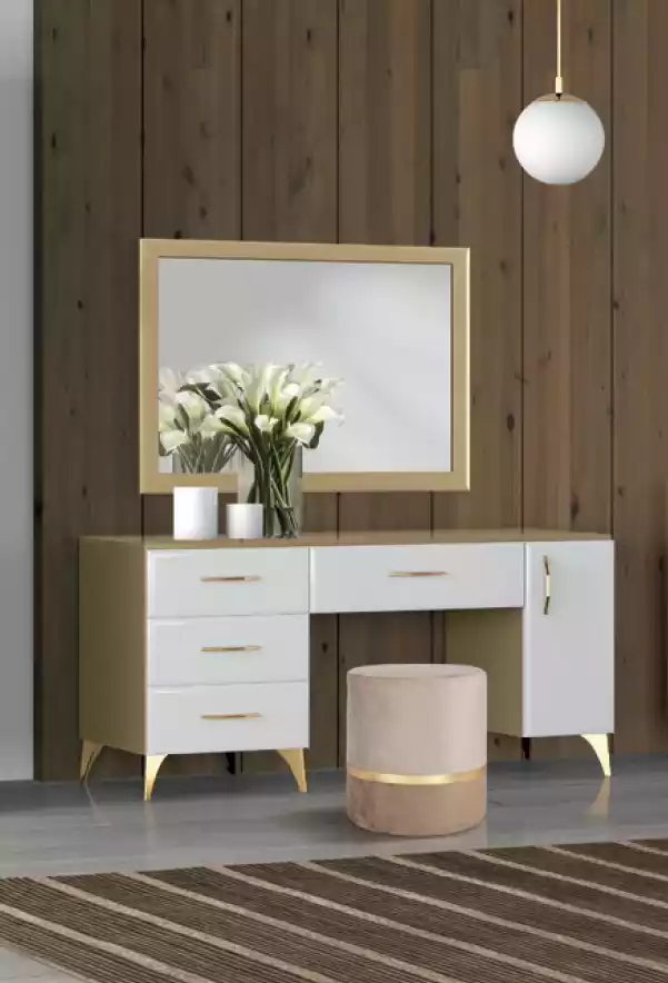 Schminktisch Spiegel Schlafzimmer Möbel Design Set Holz