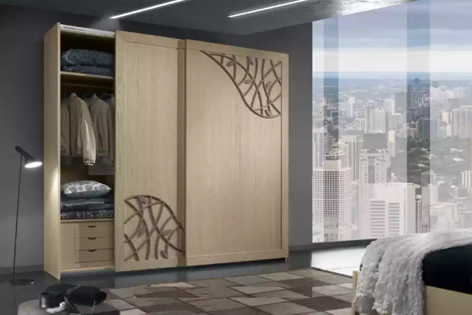 Schlafzimmer Schranke Kleiderschrank Holz Luxus Modernes Design