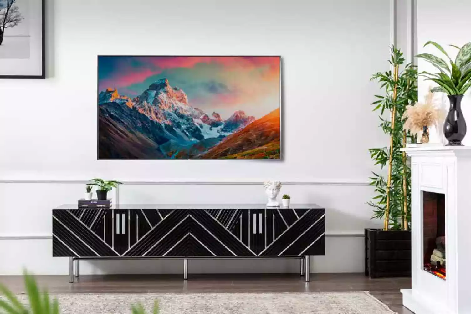 Tv Ständer Sideboard Wohnzimmer Modern Design Holz Möbel rtv Lowboard