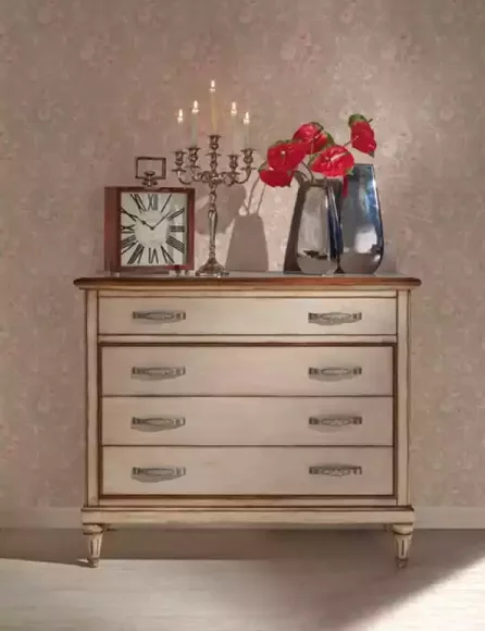 Modern Holz Kommode Schlafzimmer Luxus Möbel Designer Neu