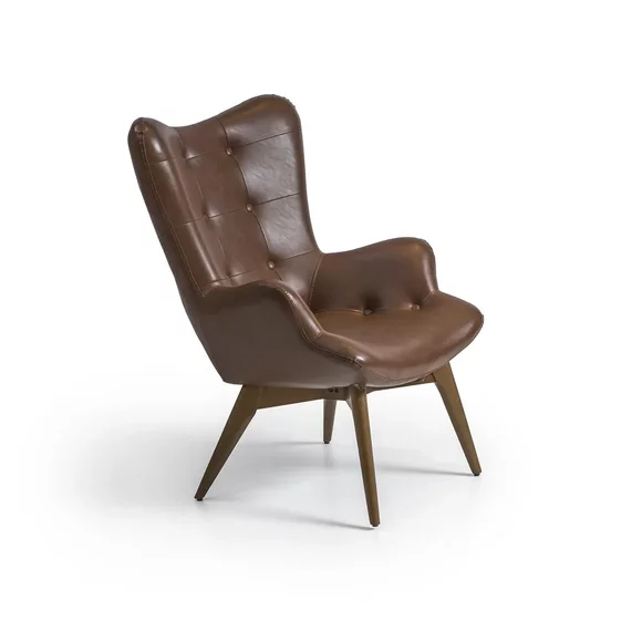 Braun Sessel Luxus Polstermöbel Wohnzimmer Einrichtung Design Modern