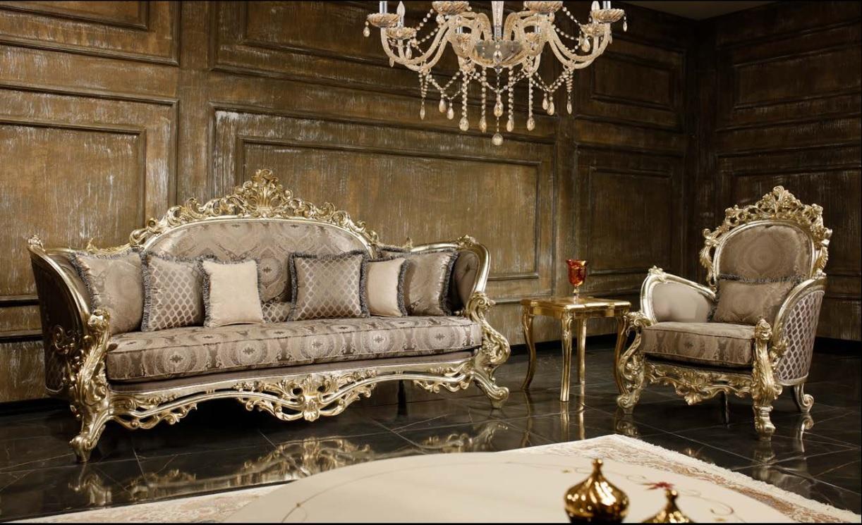 Sofagarnitur 3+1 Sitzer + Couchtisch Sofagarnitur 3tlg Set Möbel Neu