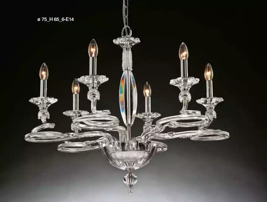 Kristallglas Kronleuchter Lampe Hängeleuchter Klassischer Kronleuchter