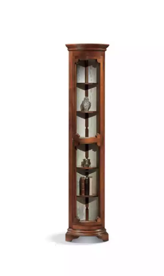 Vitrinen Holz Schränke Wohnzimmer Vitrine Schrank Kommode Regale Neu