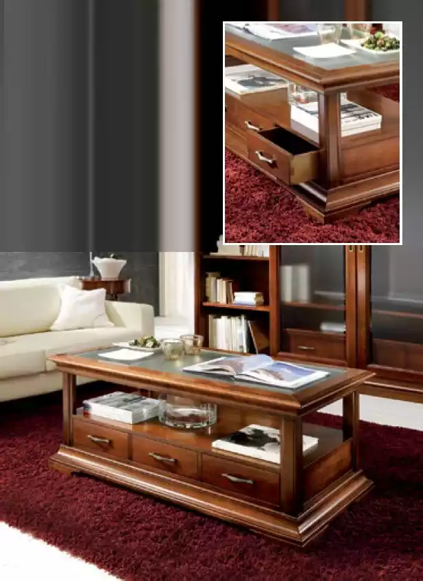Edler Designer Klassischer Couchtisch Beistelltisch Wohnzimmer Tische