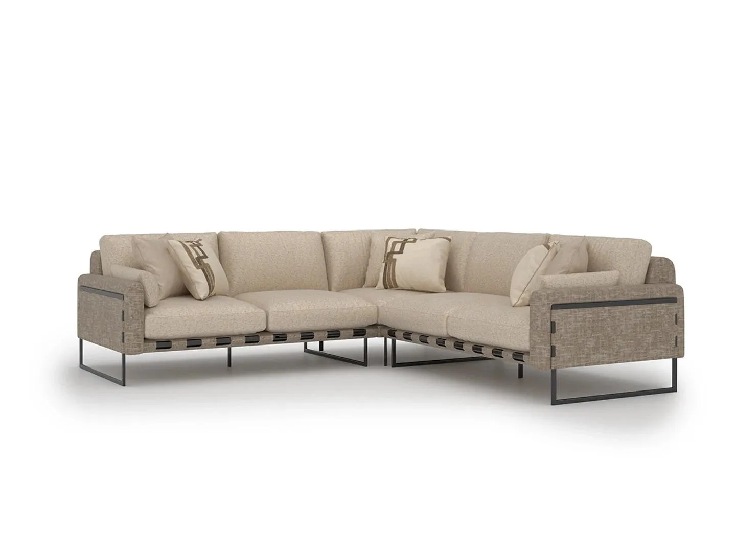 Luxus Neu Eck Sofa L-Form Wohnzimmer Einrichtung Ecksofa Polstermöbel
