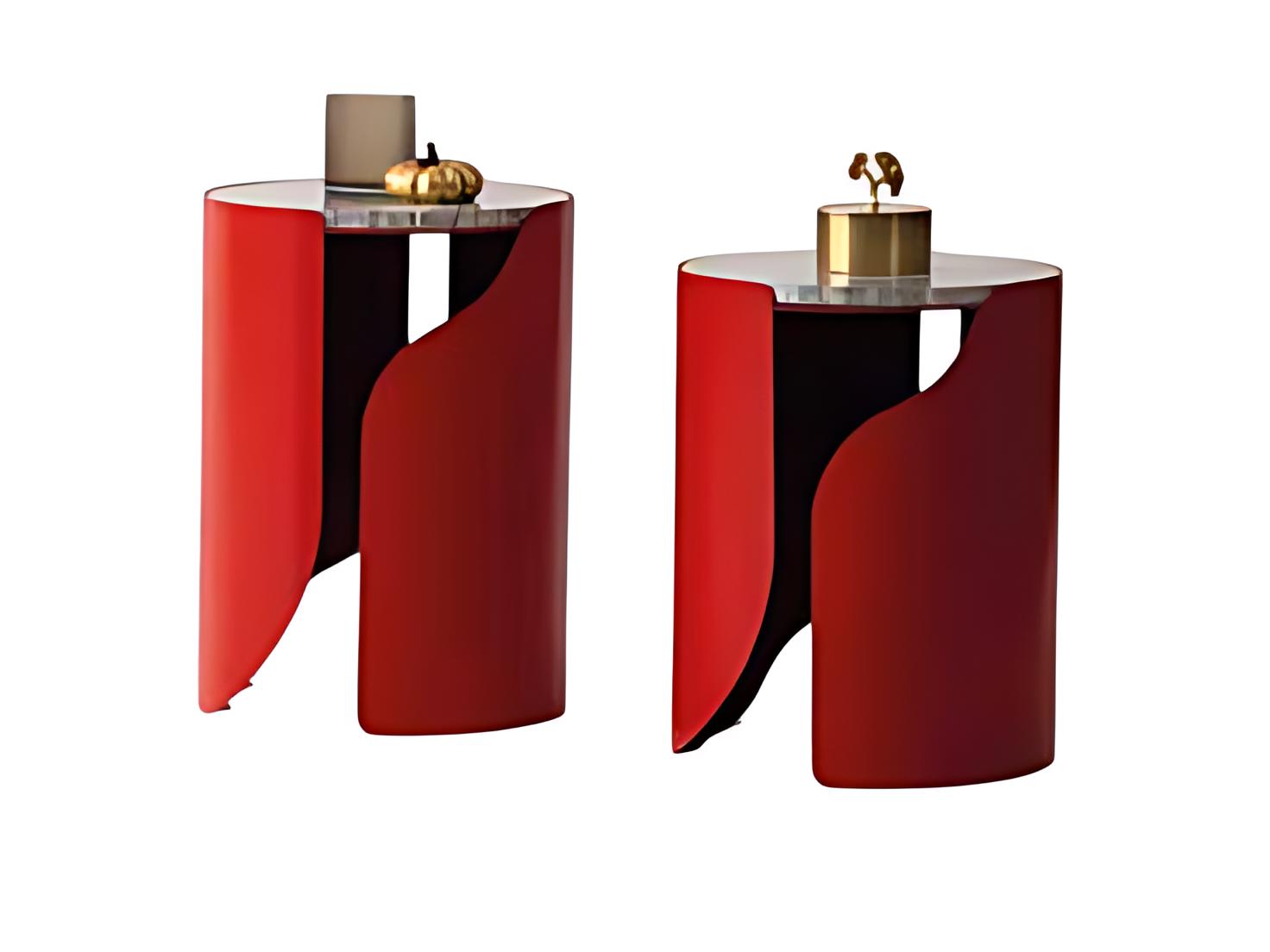 Zwei Beistelltische im modernen Look für jeden Wohnstil Satztisch