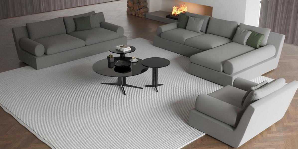 Ecksofa 3-Sitzer mit Sessel Gemütlichkeit und Funktionalität