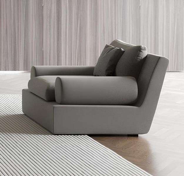 Sessel in modernem Design Ergonomie und Weichheit in einem