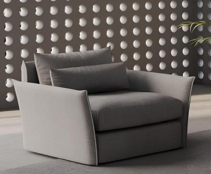 Sessel Ein moderner Akzent der Gemütlichkeit im Wohnzimmer