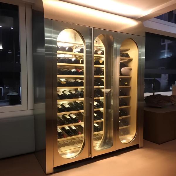 Weinkühlschrank Weinkühlgerät Weinschrank Weinmöbel Flaschenregal Weinarchiv