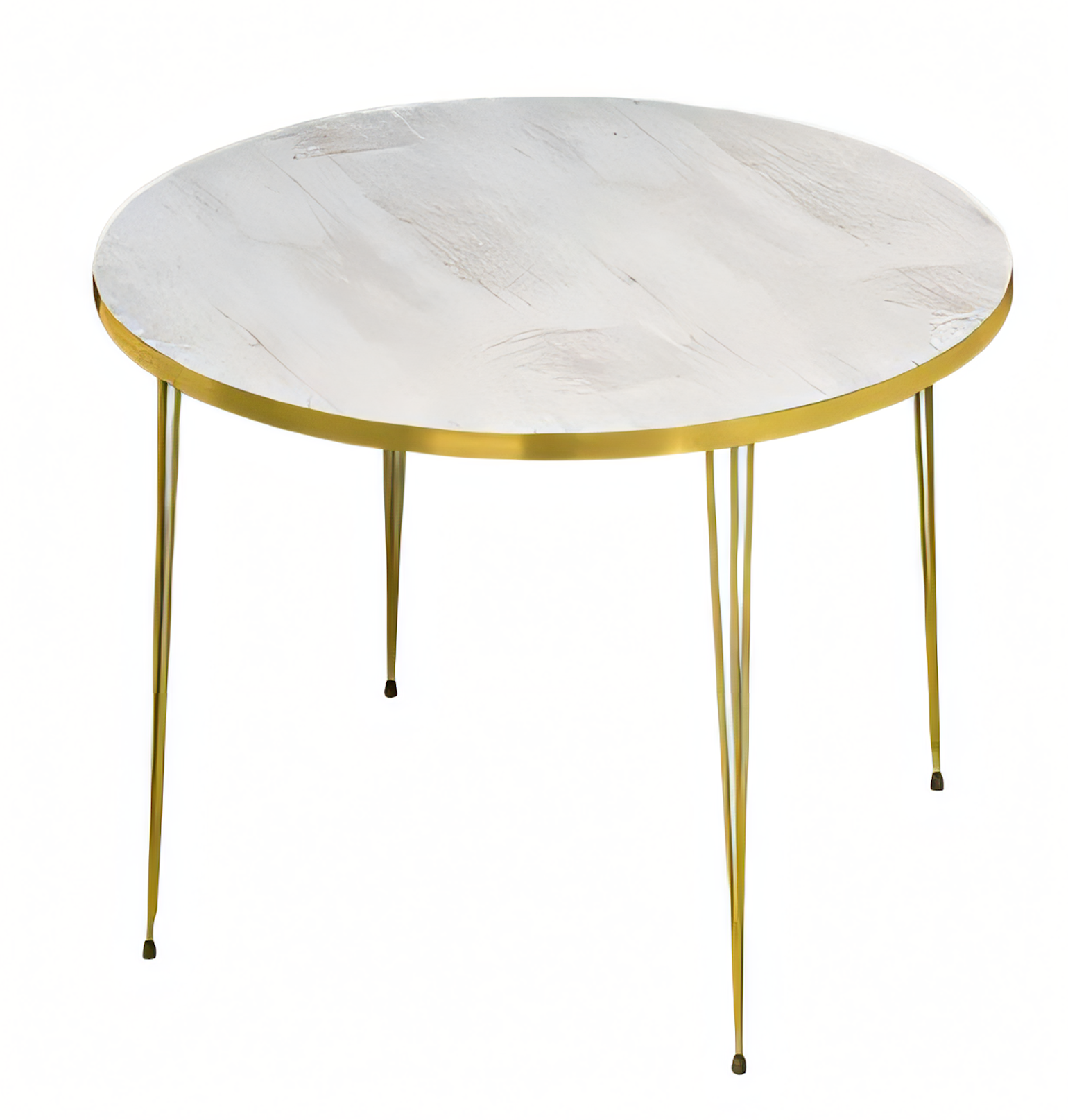 Eleganter weißer Couchtisch aus Holz mit modernem Design