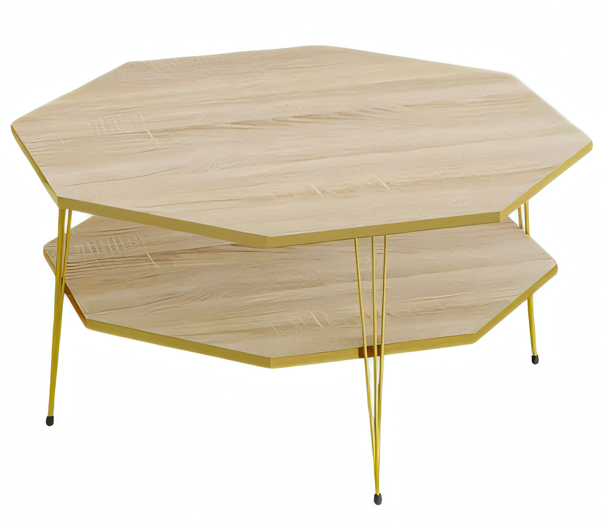 Moderner Couchtisch aus Holz in Braun