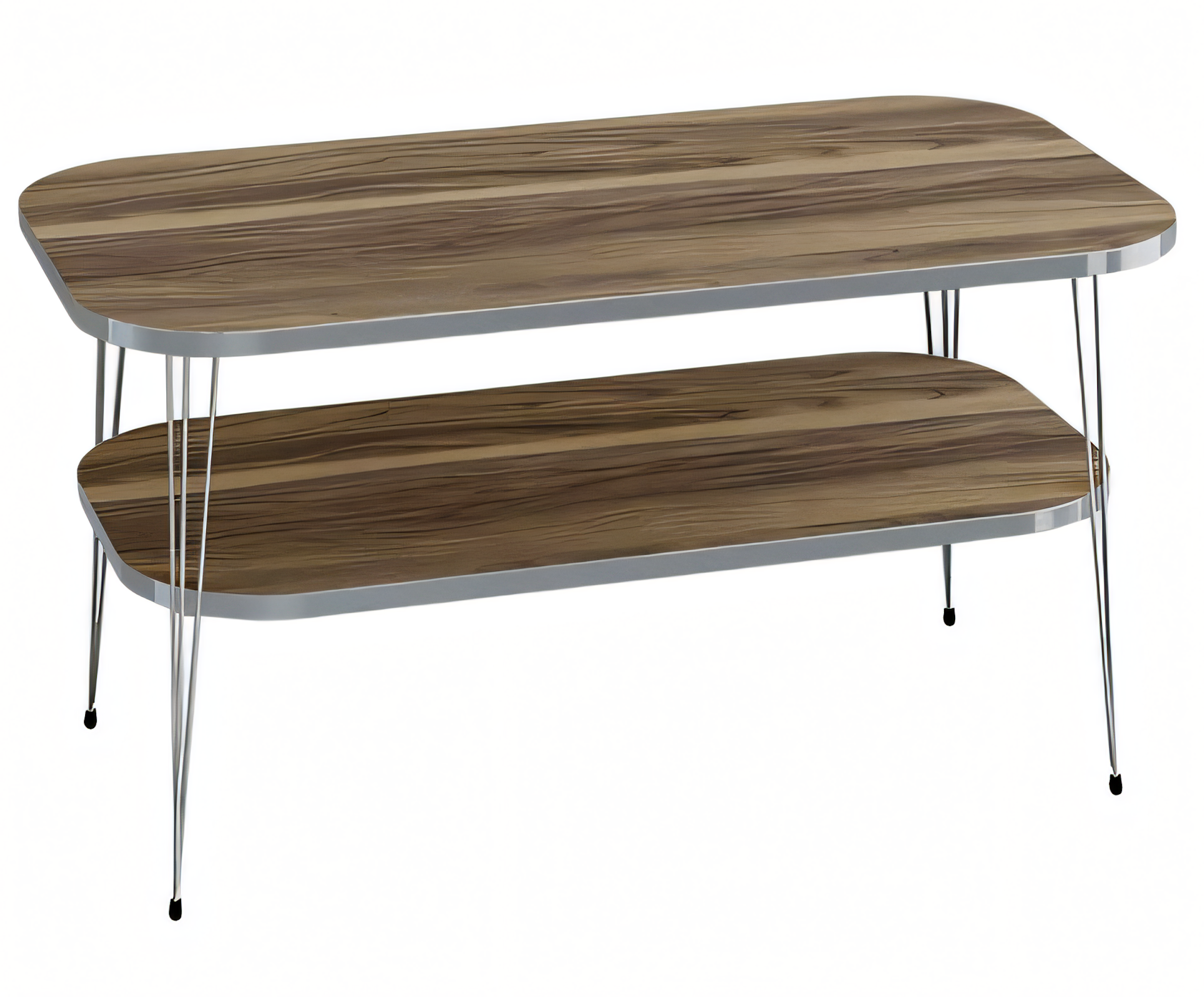 Eleganter Couchtisch aus Holz in warmem Braun für modernes Wohnzimmer