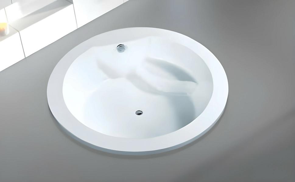 Einbauwanne Badewanne Entspannungsbad Luxuswanne Komfortwanne 150x150 cm