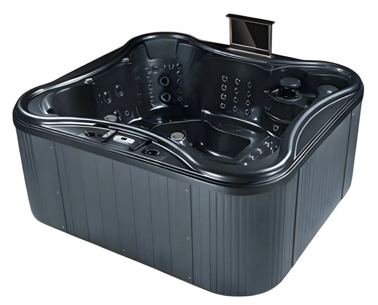 Whirlpool Blubberbad Hydromassagewanne Spa-Bad Whirlwanne 220x235 cm