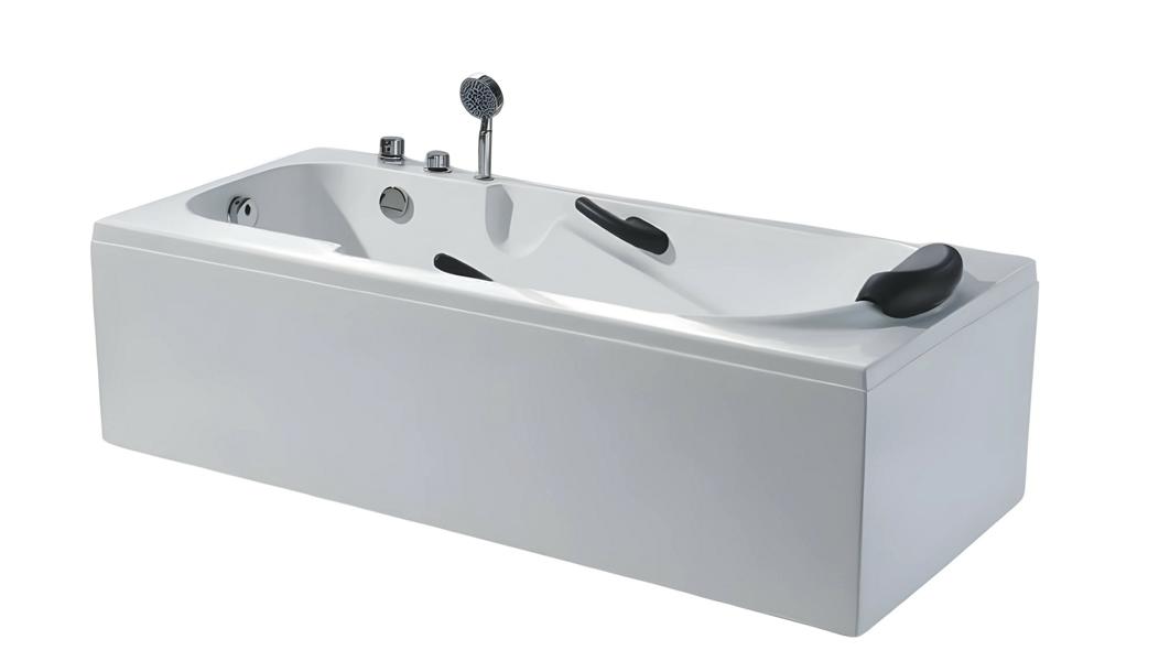 Acrylwanne Luxuswanne Badewanne Wellnesswanne Badewanneneinsatz 170x80 cm