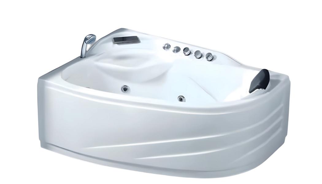Massage Badewanne Whirlwanne Whirlpool Spa Hydromassagewanne 170x100 cm