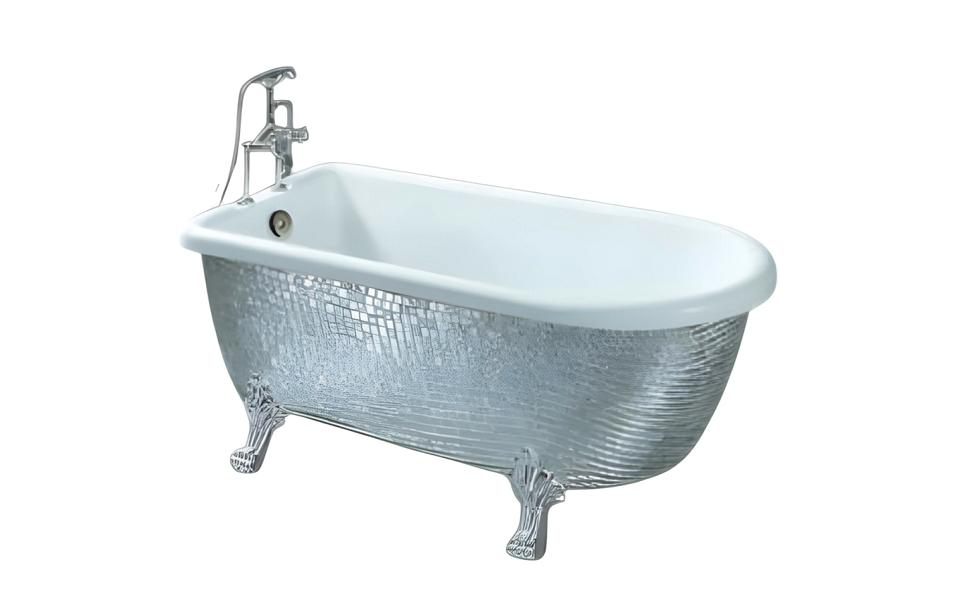 Wanne Komfortwanne Einbauwanne Luxuswanne Acrylwanne Pflegewanne 150x76 cm