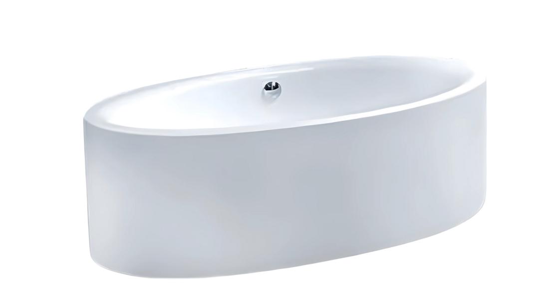 Bad Badewanne Acrylwanne Luxuswanne Wellnesswanne Komfortwanne 180x90 cm