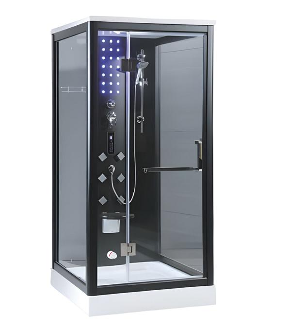 Dusche Luxusduschkabine Wellness-Duschkabine Multifunktionsdusche 120x90 cm