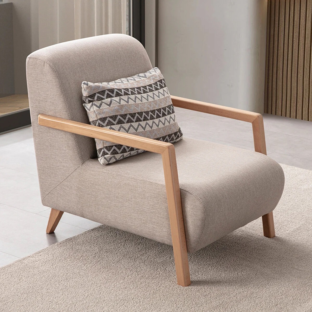 Bequem Moderner Sessel Minimalismus und Stil