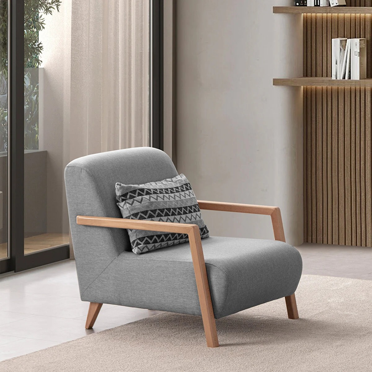 Harmonie zu Hause Bequemer, stilvoller Sessel für einen gemütlichen Raum