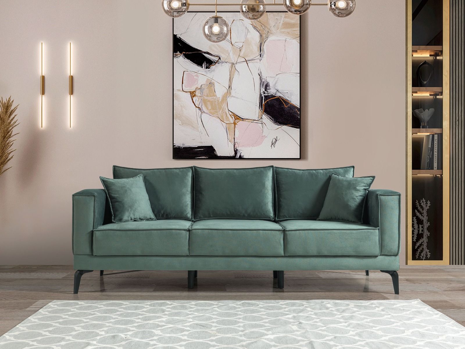 Sofa in modernem Design  Harmonie und Funktionalität