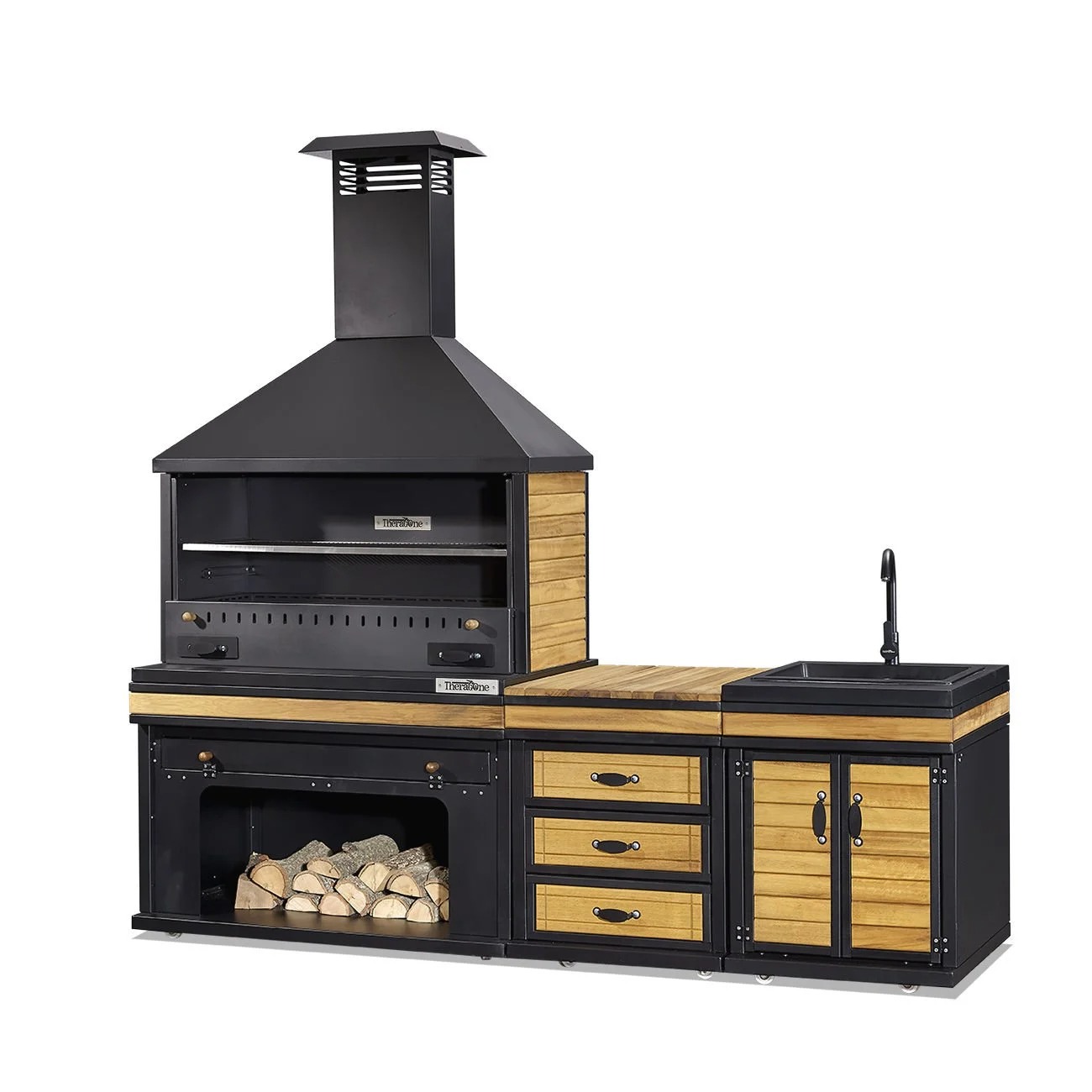 Outdoorküche Garten Terrasse Außenküche Küche Grill modern